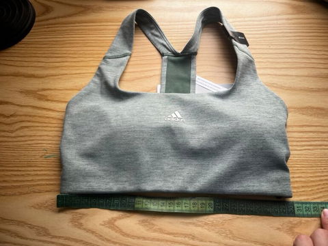 Sujetador deportivo Adidas para ejercicio de impacto medio - Talla XS/S