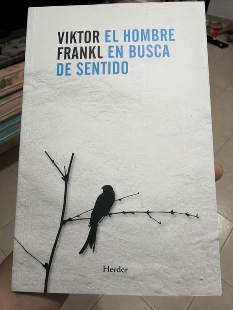 Libro El Hombre en Busca de Sentido de Viktor Frankl
