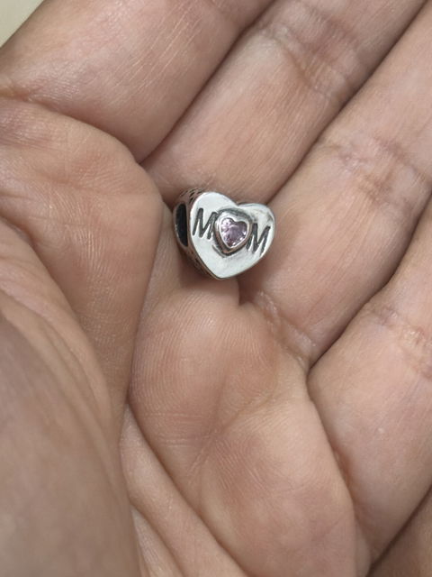 Dije Charm de Plata 925 para Pulseras Pandora Moments