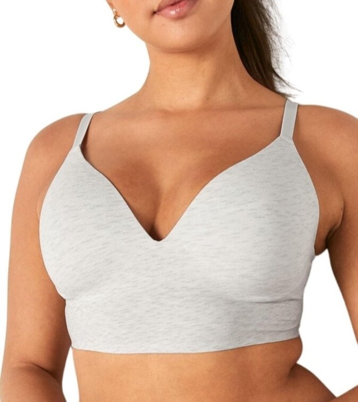Top Wireless Push Up Victoria's Secret PINK Gris Talla XXL Nuevo con Etiquetas