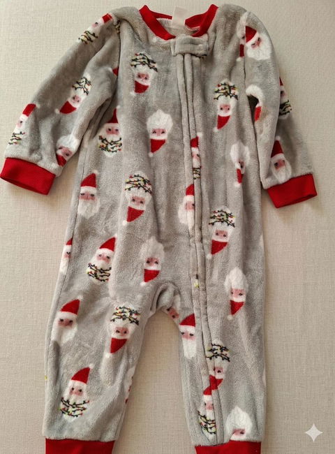 Mameluco Santa Claus para Bebé
