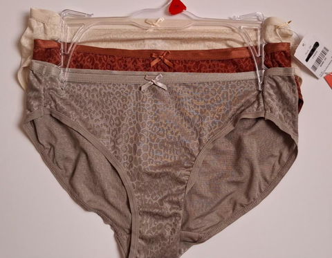 Set 3 panties animal print