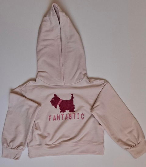 Sudadera Ferrioni Niña con Capucha y Bordado