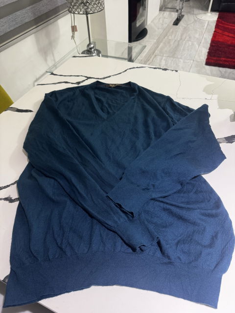 Suéter Loro Piana Original Talla 34 - Color Azul