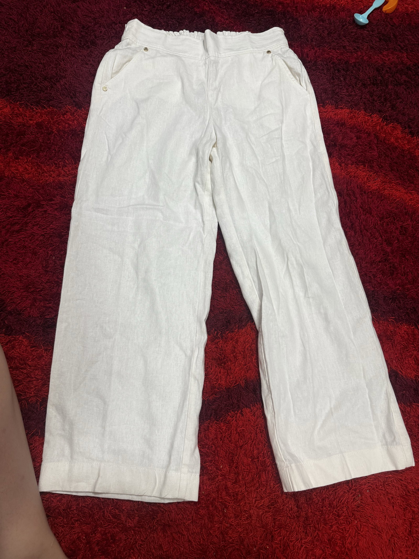 Pantalón de Lino Zara Talla M - Como Nuevo