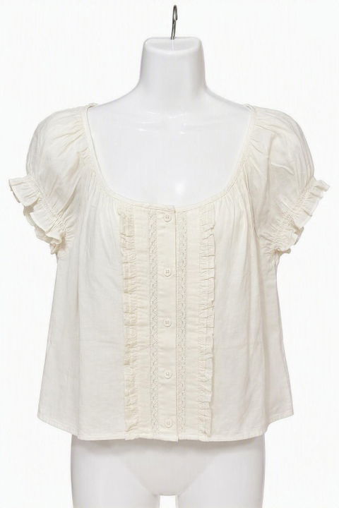Blusa campesina de Bershka