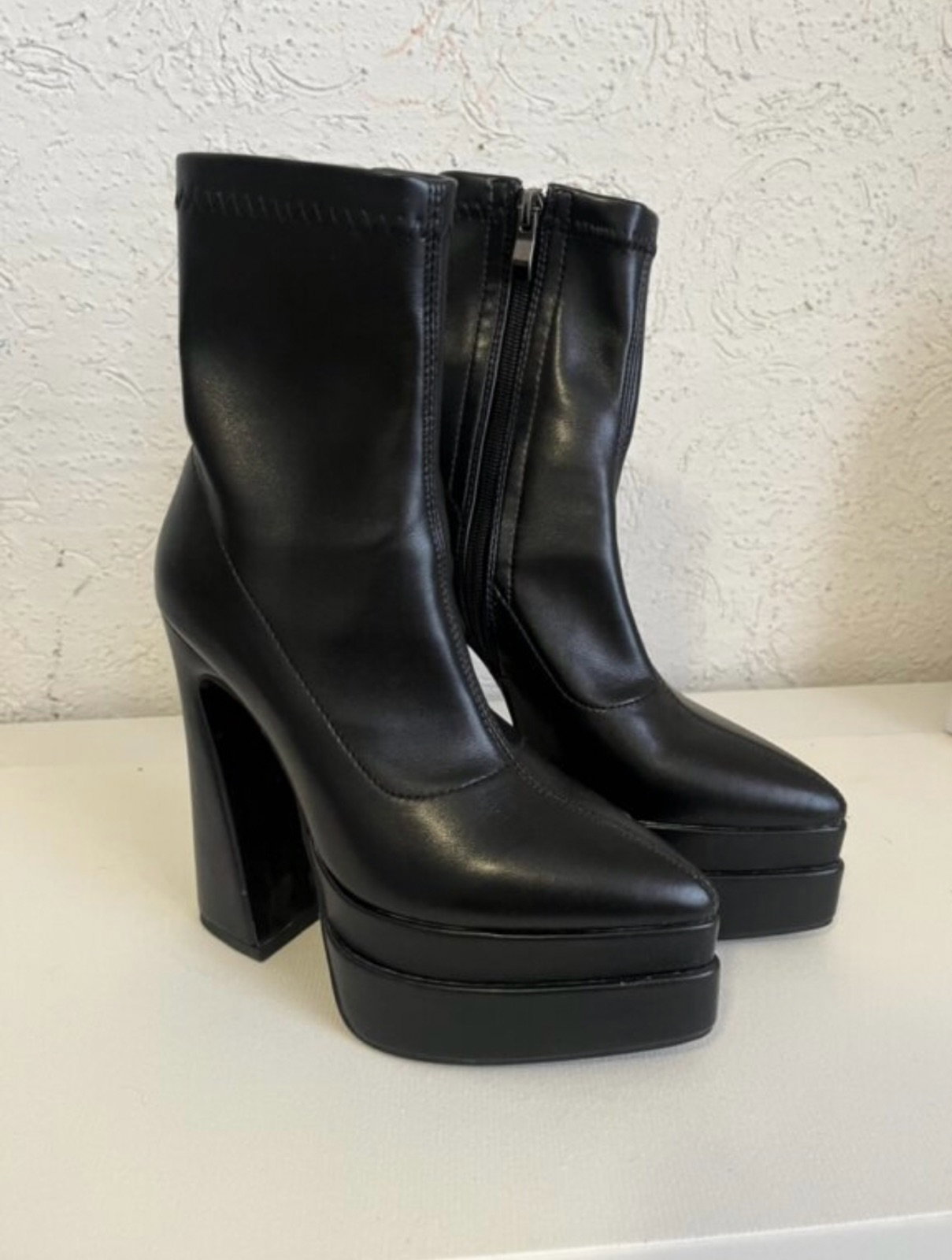 Botines de Tacón de 14 cm Talla 2 de Zara