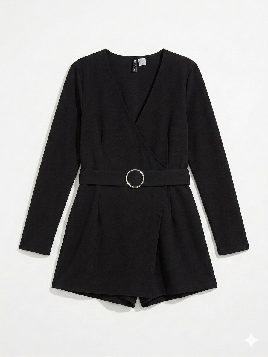 Jumpsuit negro H&M 