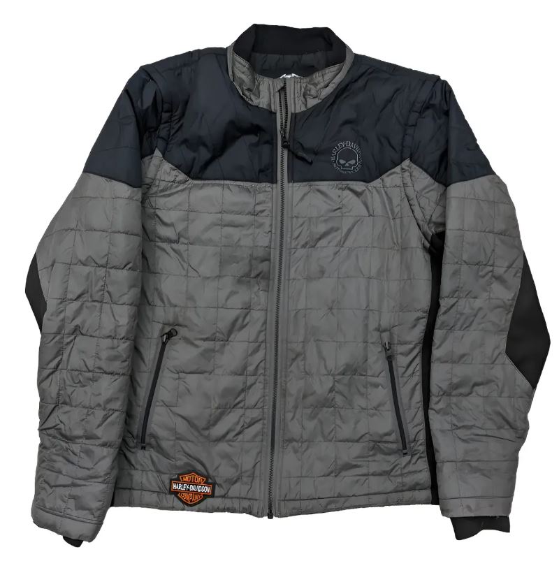 Harley Davidson Chamarra Skull Desmontable