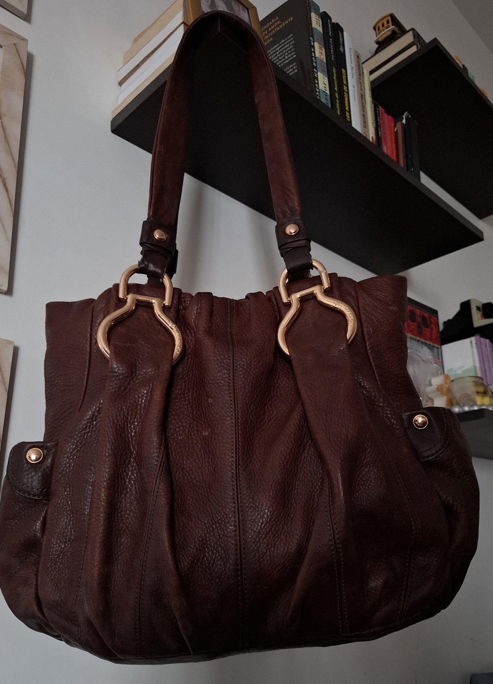 Bolsa de piel B.Makowsky en excelentes condiciones 