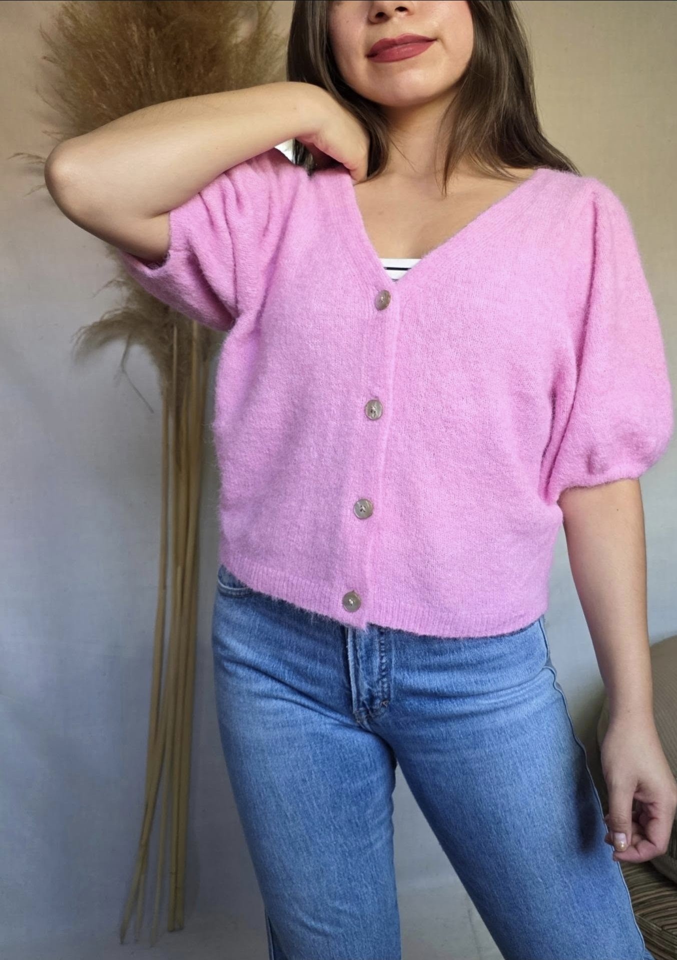 Cardigan Rose Pink Wild Fable