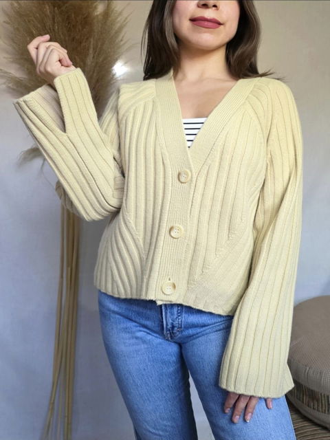 Suéter Pistache H&M Talla S - 100% Lana