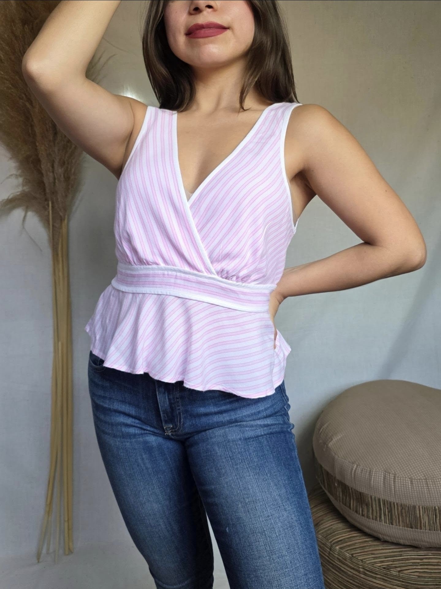 Blusa Peplum American Eagle Talla M