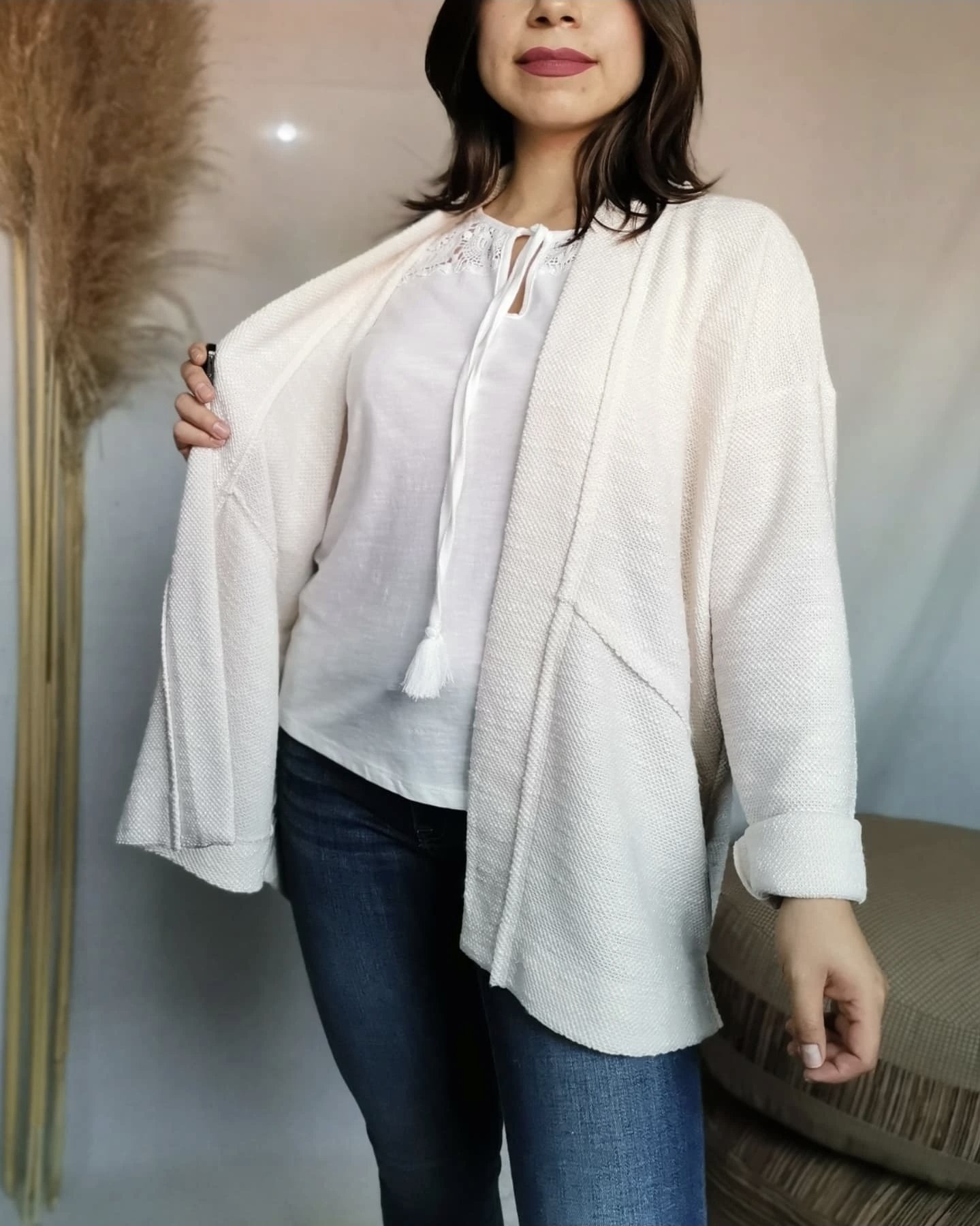 Cardigan Beige Loft 