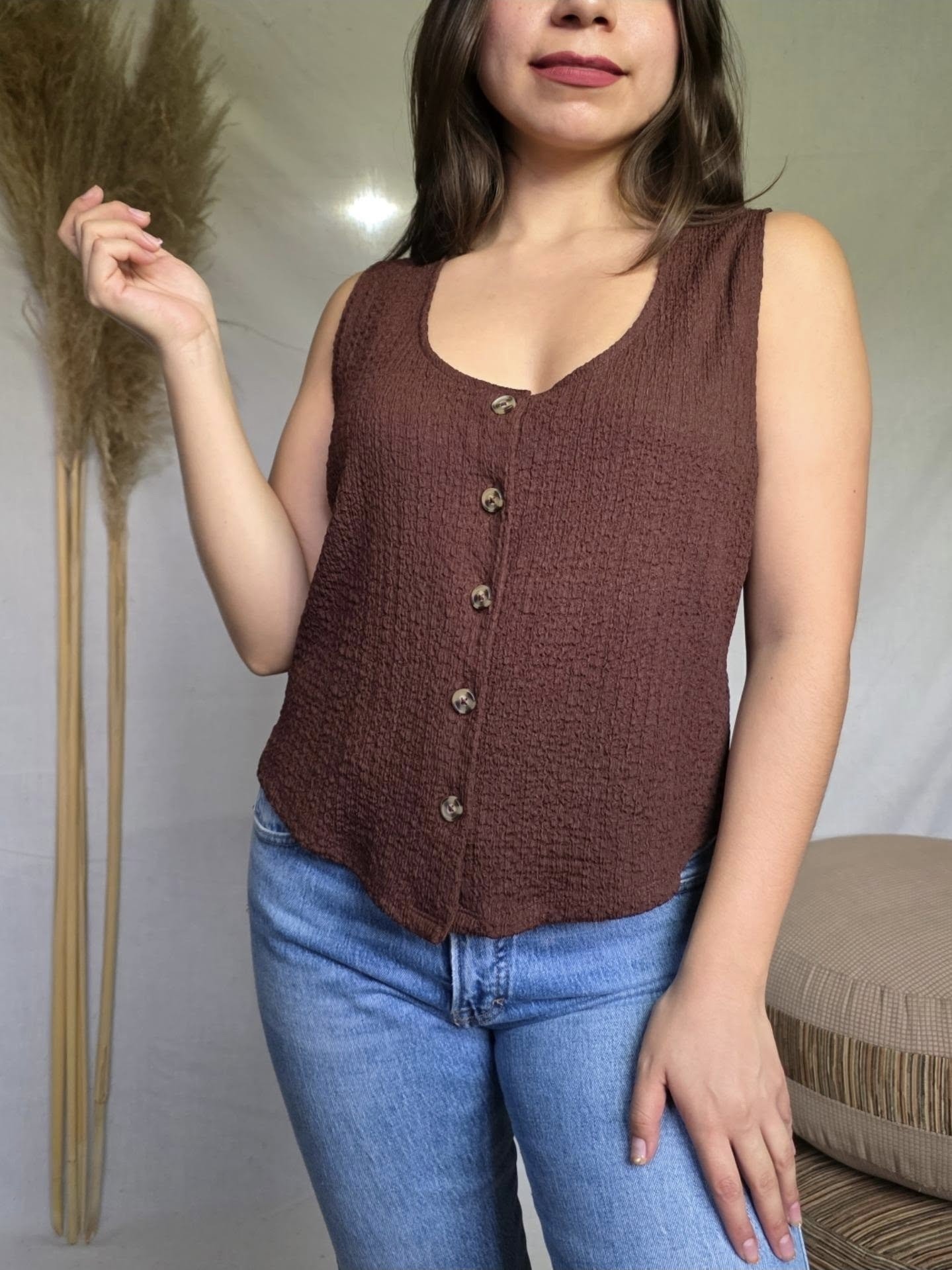 Blusa Crepe A New Day 