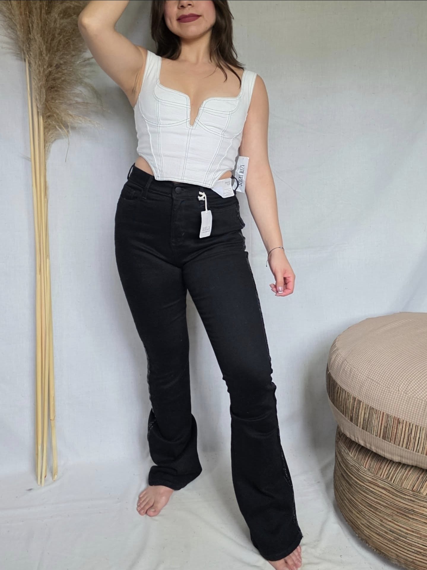Pantalón Lentejuelas Flare a.n.a 