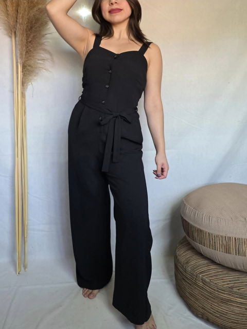 Jumpsuit Negro Monteau