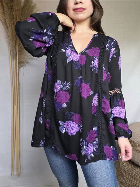 Blusa Floral Torrid Talla