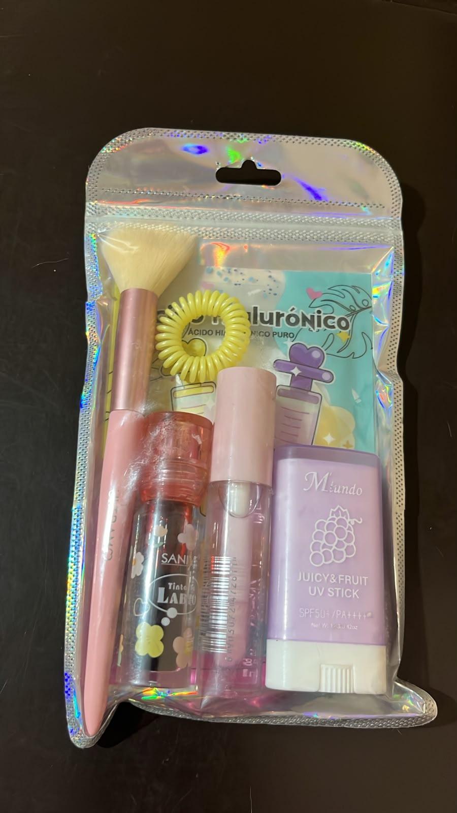Kit de belleza para labios y rostro