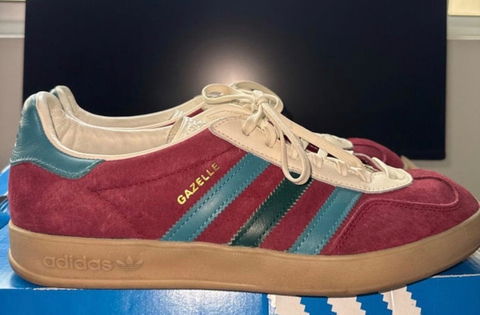 Tenis Adidas Gazelle Talla 8mx (10 US) en Perfecto Estado