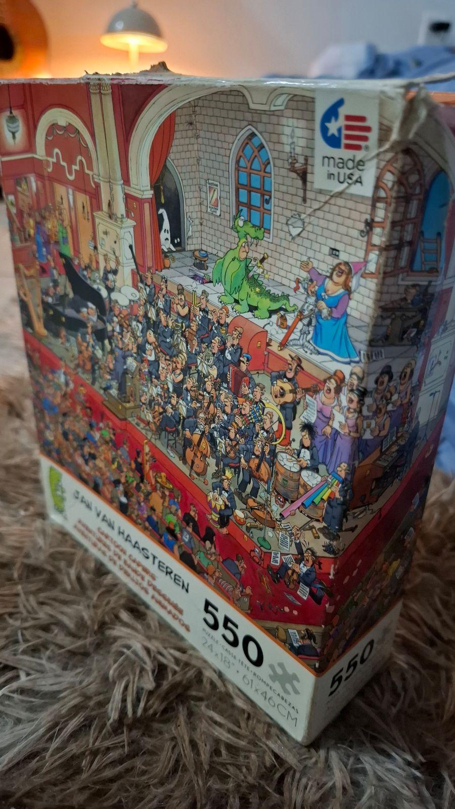 Rompecabezas Jan van Haasteren 550 piezas - Aventuras de Dibujos Animados