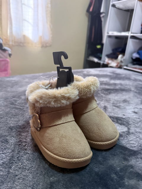Botines de Bebé Nuevos con Forro de Piel Sintética