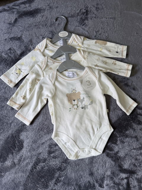 Paquete de 3 Bodies de Bebé - Nuevos Little Me