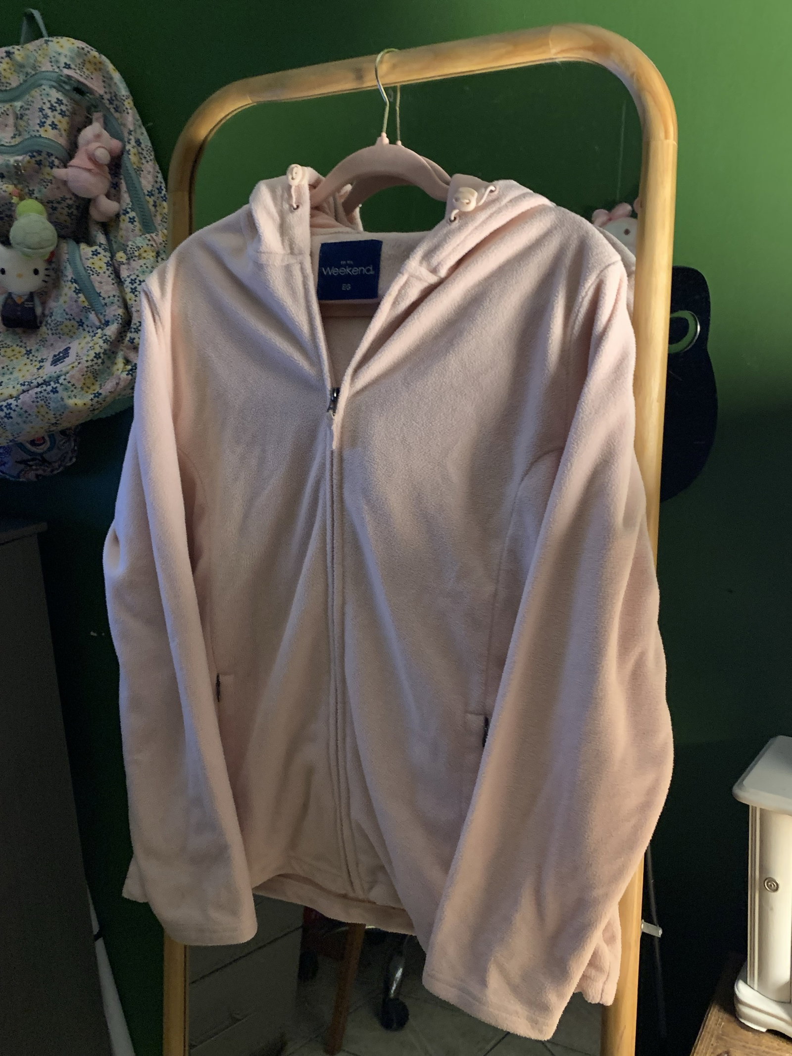 Chamarra Wekeend Rosita Pastel Talla L - Buen Estado