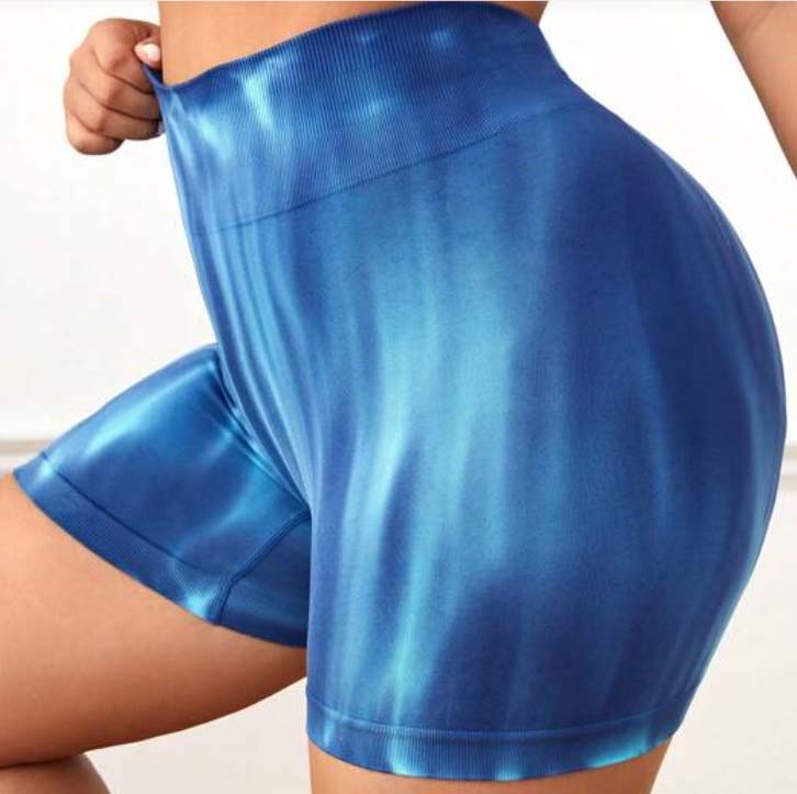 Short Deportivo de Licra Gruesa 2XL Azul