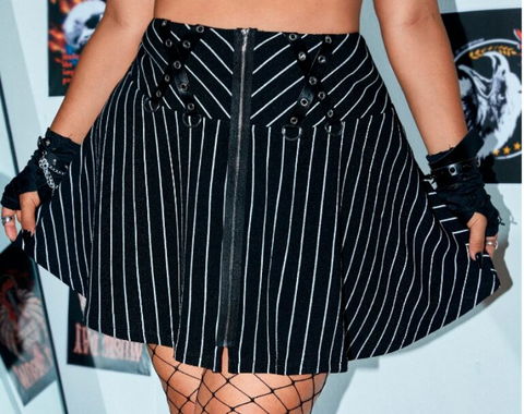 Falda Circular Shein Estilo Punk Talla 19 USA