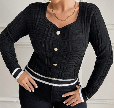 Suéter Casual Ligero SHEIN CURVE 3XL (Reduce a 2XL)