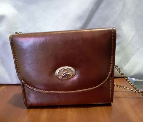 Bolsa de noche vintage color cobre