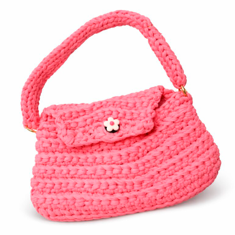 Bolsa crochet florecita