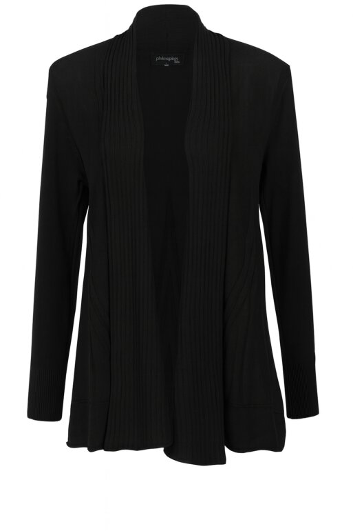 Sueter largo y elegante negro