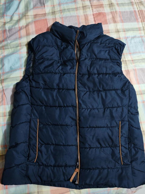 Chaleco acolchado azul marino