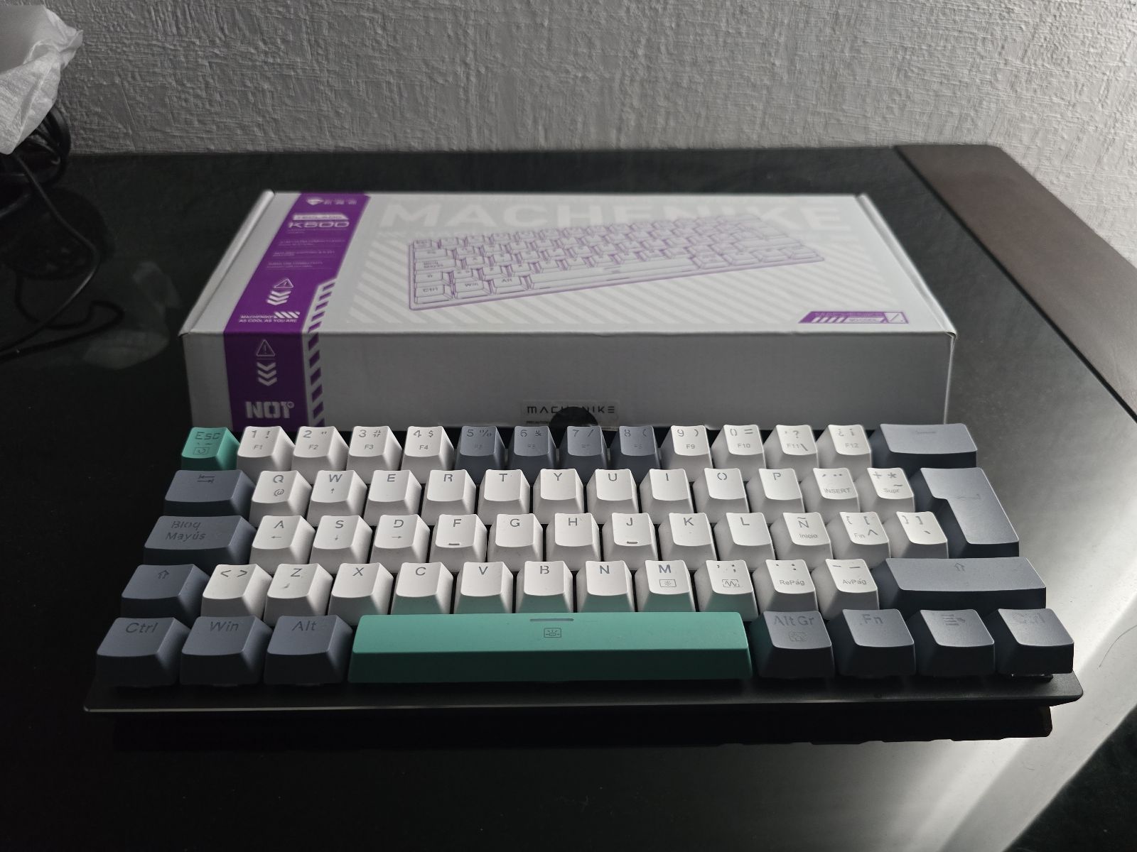 Teclado Mecánico Machenike K500 60%