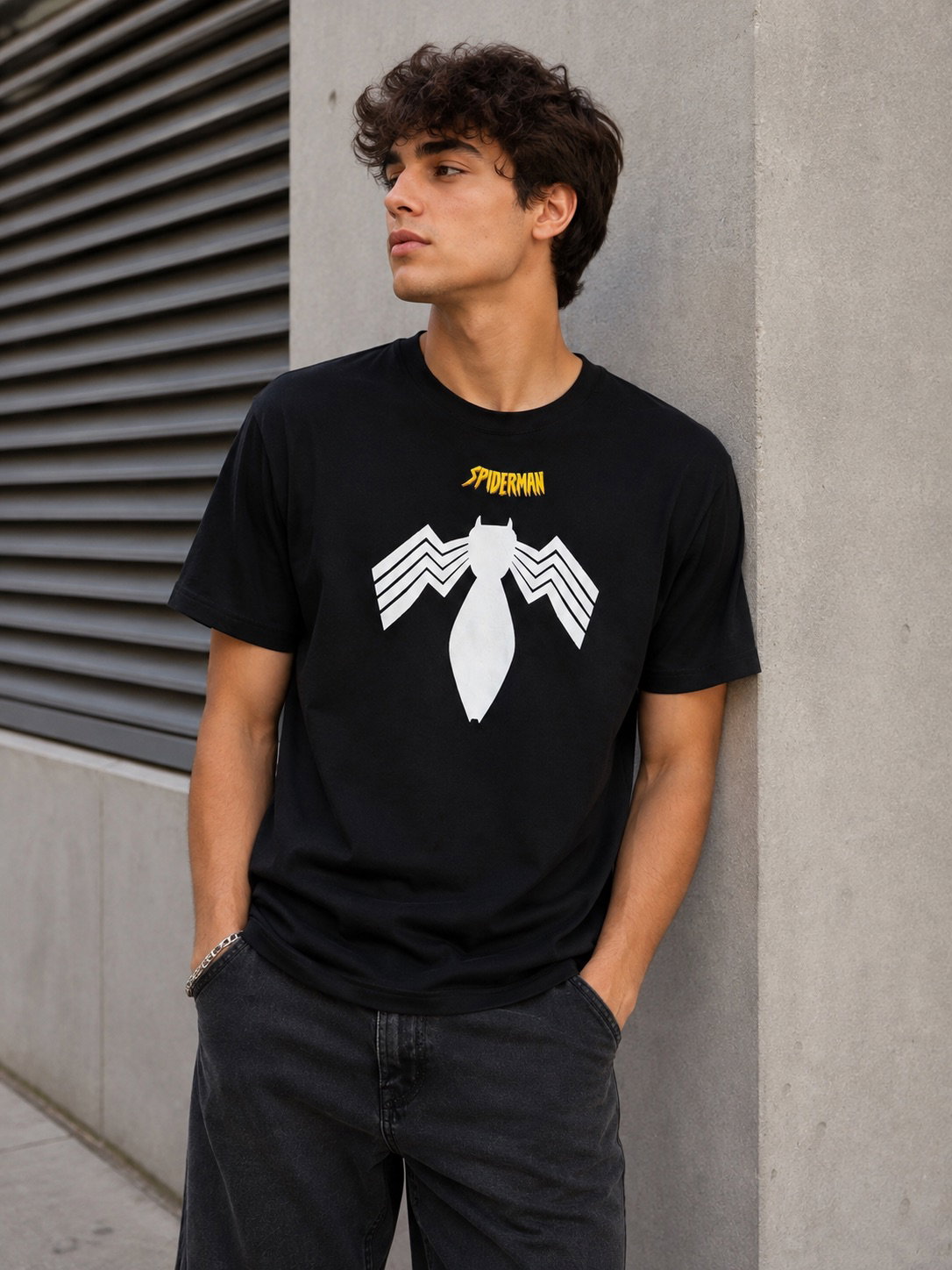 Playera Spiderman cómics clásico 100% algodón para caballero.