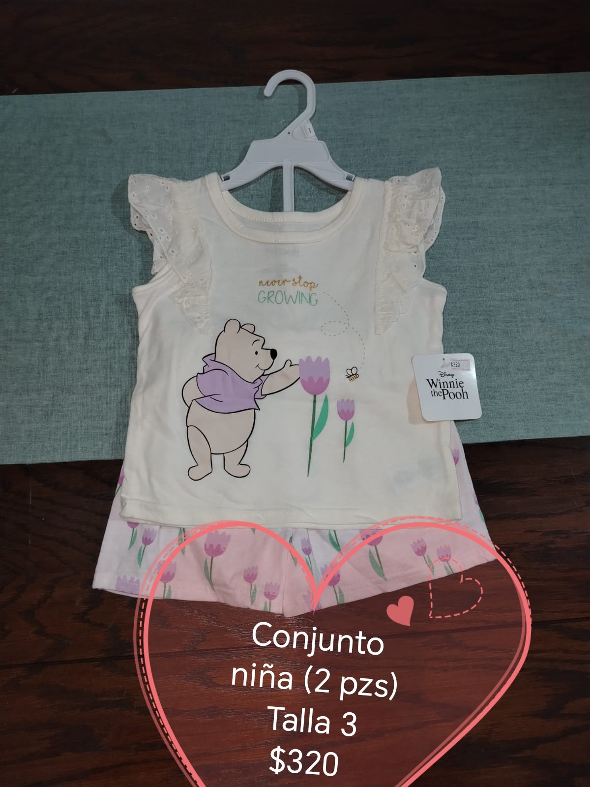 Conjunto niña nuevos 