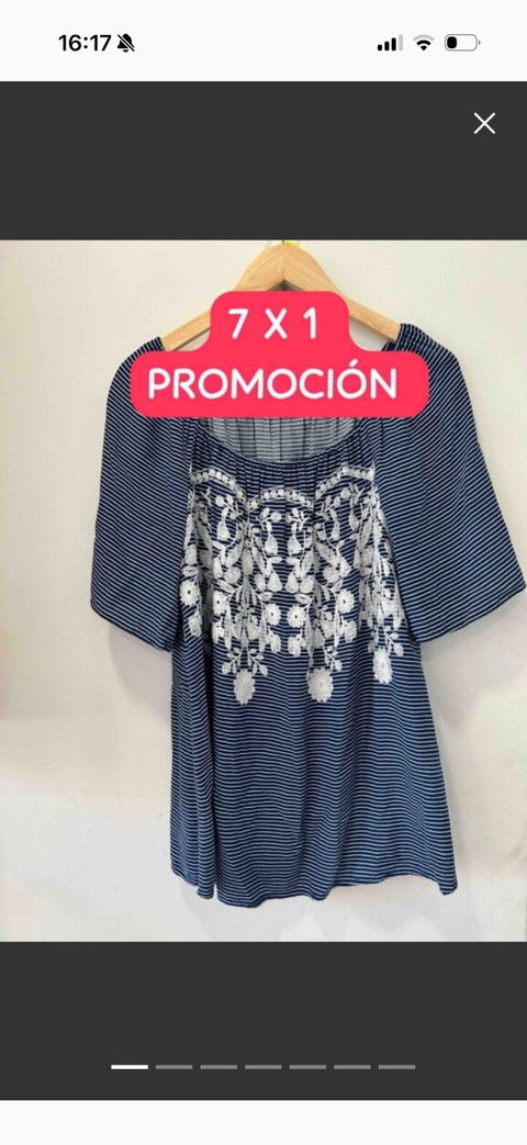Paquete 7X1 blusas plus