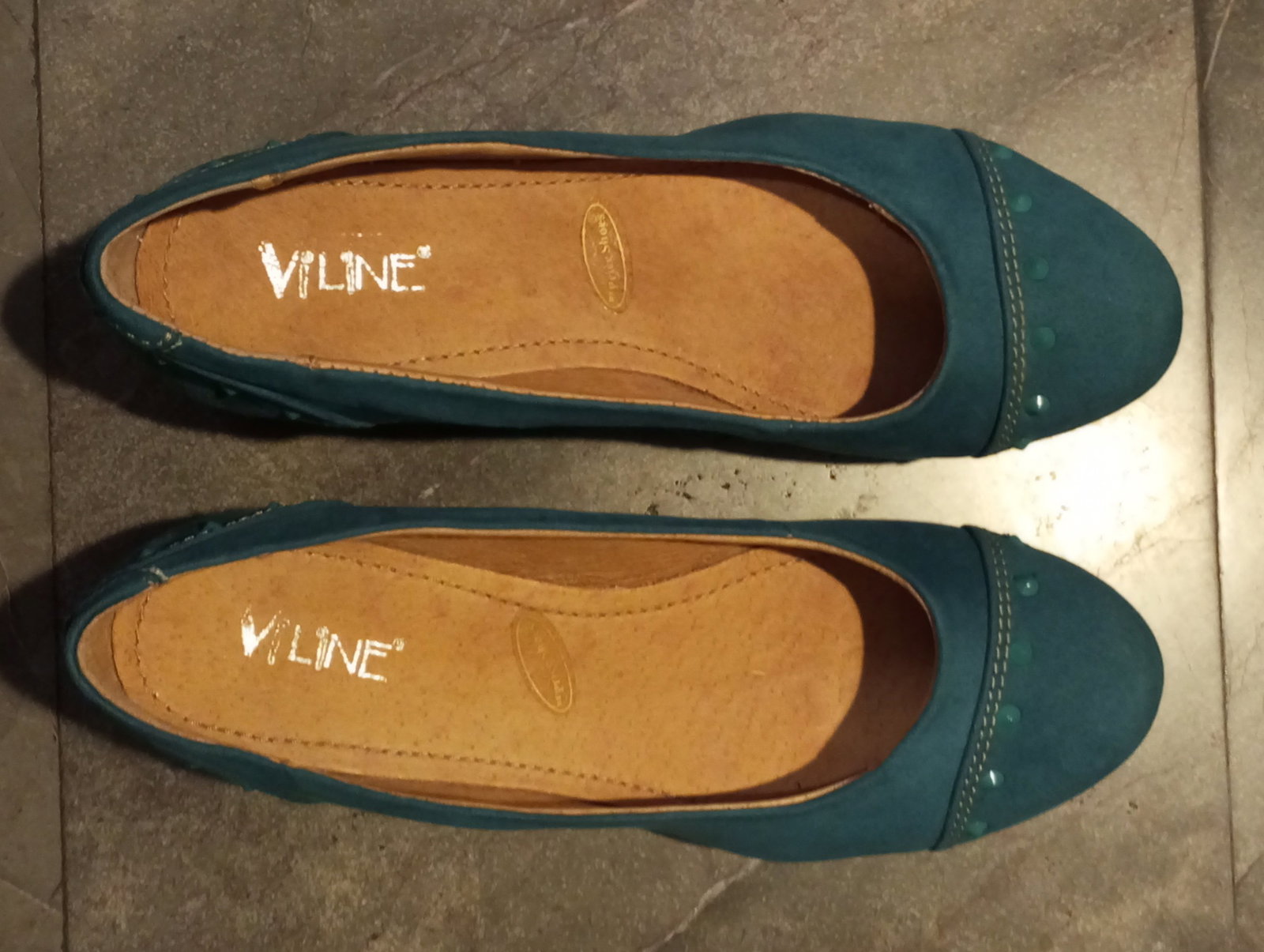 Zapatos Tacón Puente ViLine Verde Talla 25
