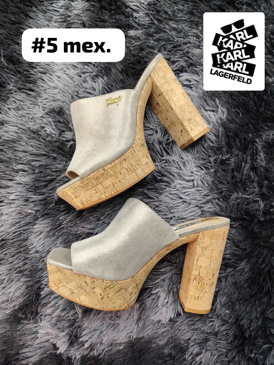 Zuecos Karl Lagerfeld #5 Mex