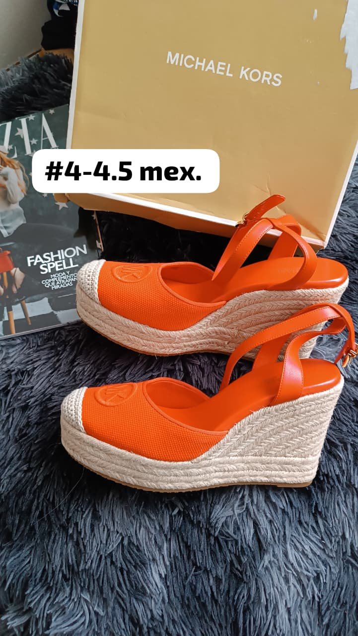 Alpargatas Michael Kors con Plataforma Nuevas