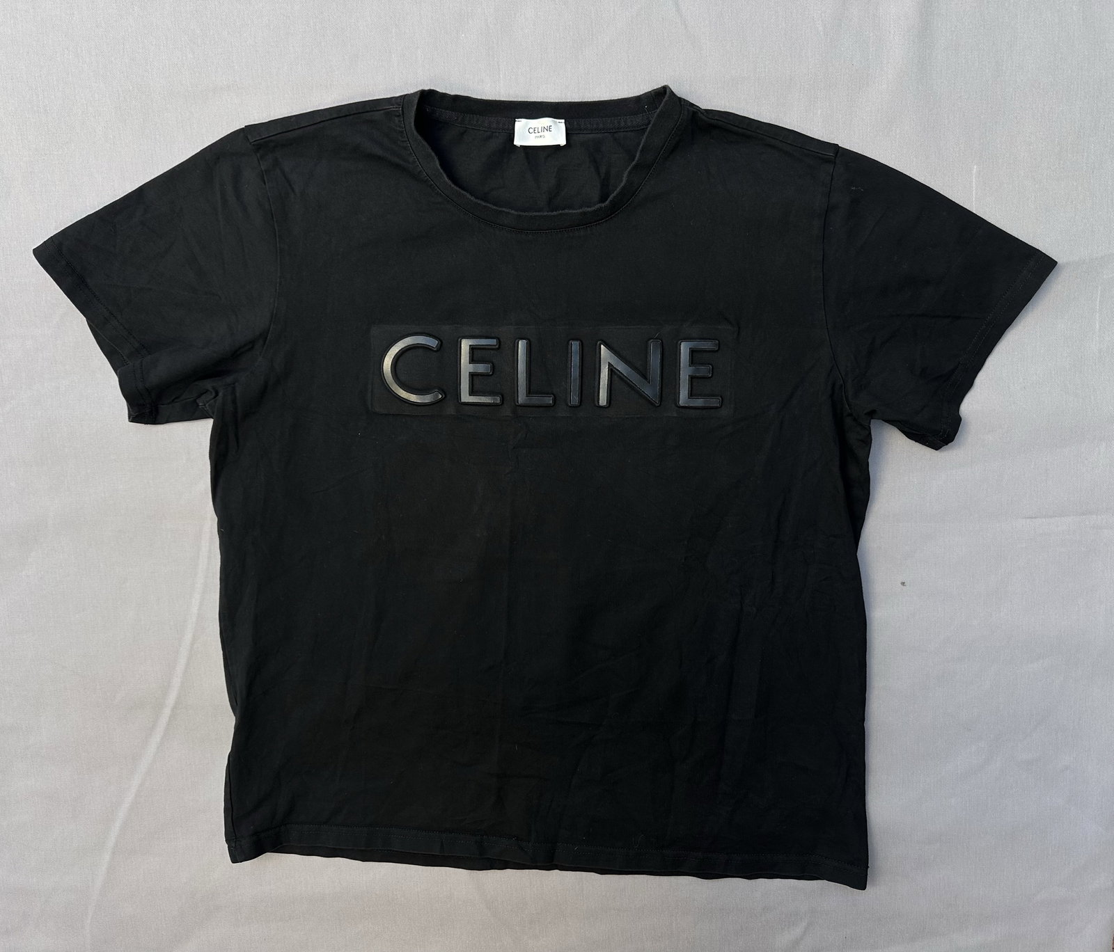 Camiseta Celine Talla L Color Negro