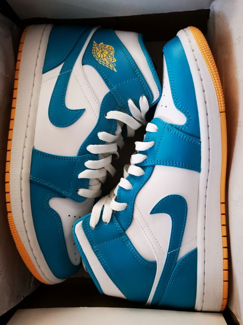 Tenis Nike Air Jordan Mid Aquatone Nuevos en Caja Original #26