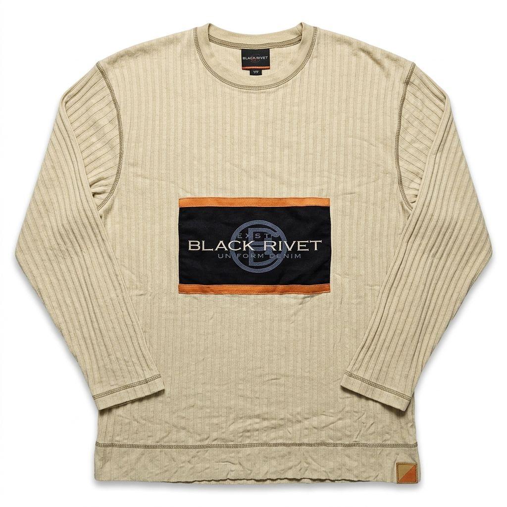 Playera vintage Black Rivet Uniform Denim