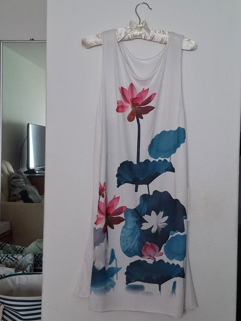 Vestido ligero y cómodo con diseño floral