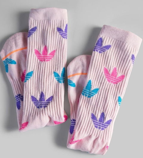 Pack calcetas largas Adidas y de gatito
