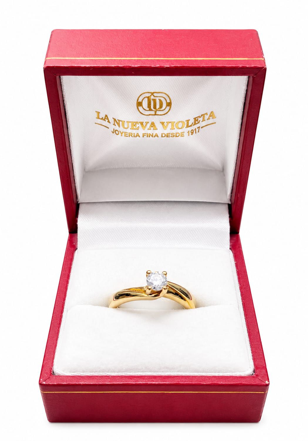 Anillo de compromiso de oro 14k NUEVO 