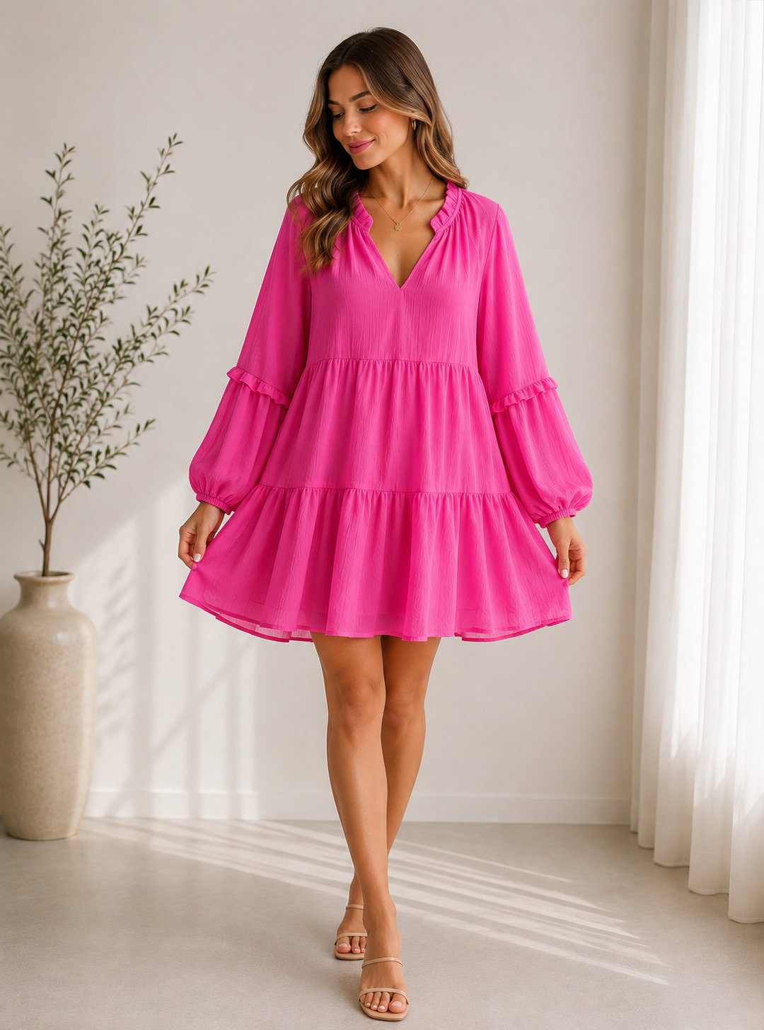 Vestido rosa VINCE CAMUTO