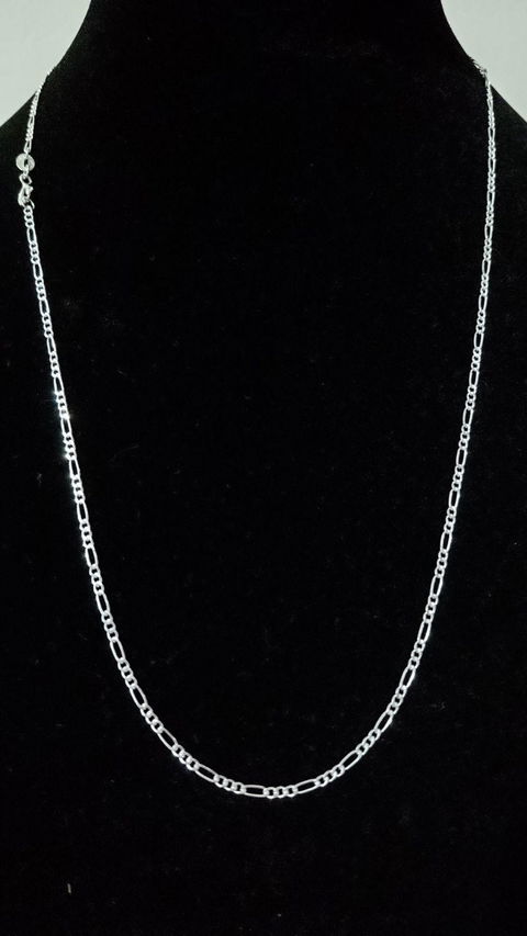 Cadena Cartier de Plata de Ley 925 55cm 2mm